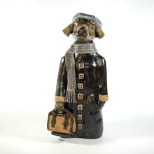 Load image into Gallery viewer, Hand built Ceramic Traveling Greyhound
