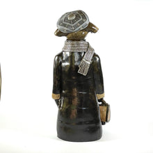 Load image into Gallery viewer, Hand built Ceramic Traveling Greyhound