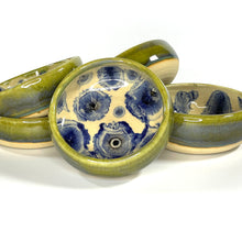Load image into Gallery viewer, Green Ceramic Decorative Bowls (each)
