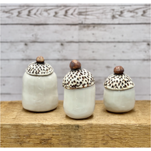 Load image into Gallery viewer, Decorative Ceramic Acorn (set of 3)
