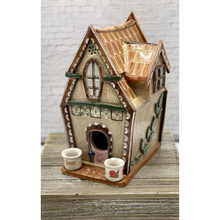 Load image into Gallery viewer, Decorative Birdhouse sculpture