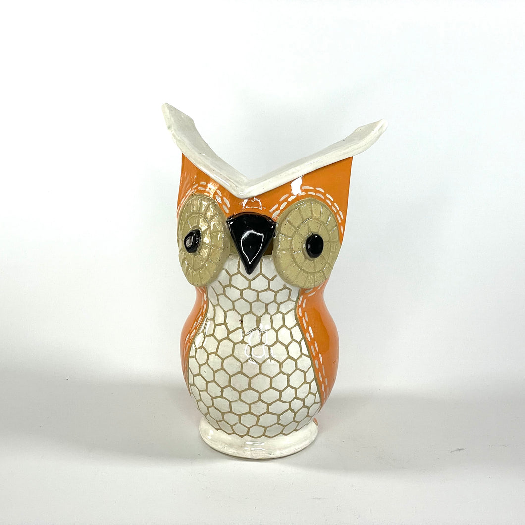 Small Owl Planters Light Clay (1 each)
