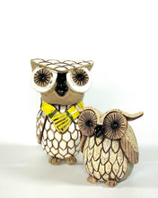 Load image into Gallery viewer, Small Decorative Owl Light Clay (1 each)