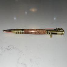 Load image into Gallery viewer, Picture of Handmade Patriotic Salute the troops pen