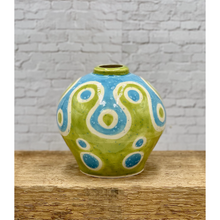 Load image into Gallery viewer, Lava Vase Hand Thrown and Handcrafted Bright and Colorful Pottery