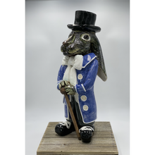 Load image into Gallery viewer, Handmade hare "Mr. Lapin" inspired by Alice and Wonderland