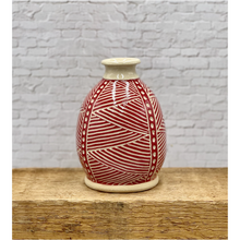 Load image into Gallery viewer, Hand thrown Sgrafitto Vase