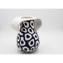 Load image into Gallery viewer, White and Blue Vase (Medium)