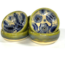 Load image into Gallery viewer, Green Ceramic Decorative Bowls (each)
