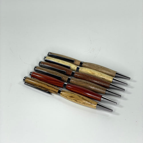 Handmade Slimline Pen in assorted hardwoods 