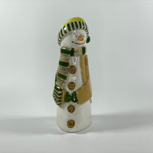 Load image into Gallery viewer, Handmade Ceramic Snowman
