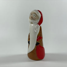 Load image into Gallery viewer, Handmade Ceramic Santa Claus (right)
