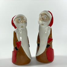 Load image into Gallery viewer, Handmade Ceramic Santa Claus Left
