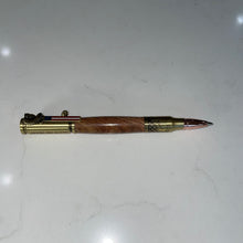 Load image into Gallery viewer, Picture of handmade patriotic salute the troops pen
