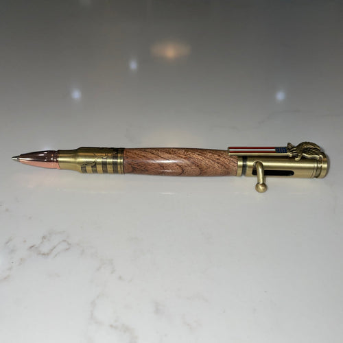 Picture of Handmade Patriotic Salute the troops pen