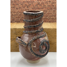 Load image into Gallery viewer, Hand built Rope Vase
